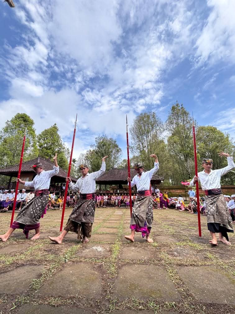 Tari Baris Gede Desa Pedawa